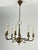 Mid-Century 8-Light Brass Chandelier, 1950s For Sale - Image 10 of 10