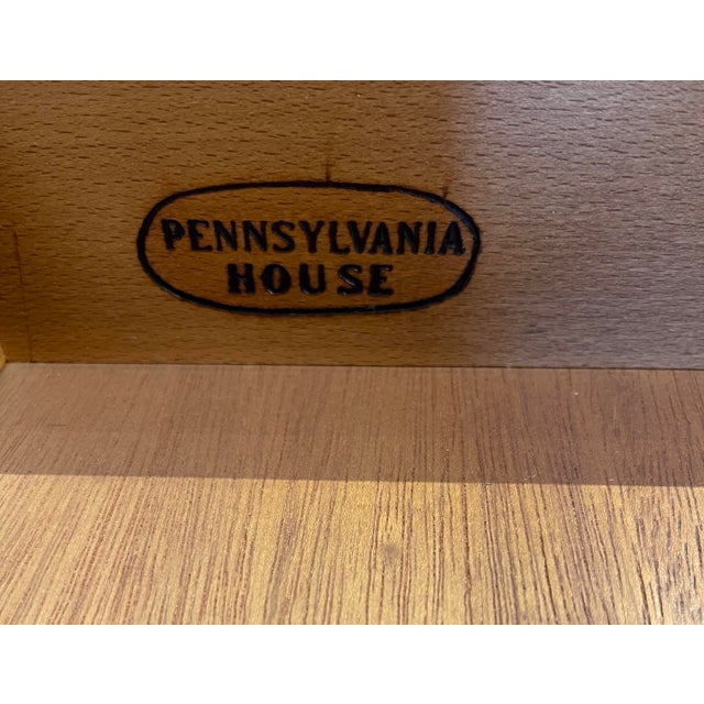 Pennsylvania House Ladies Writing Desk and Chair For Sale - Image 9 of 16