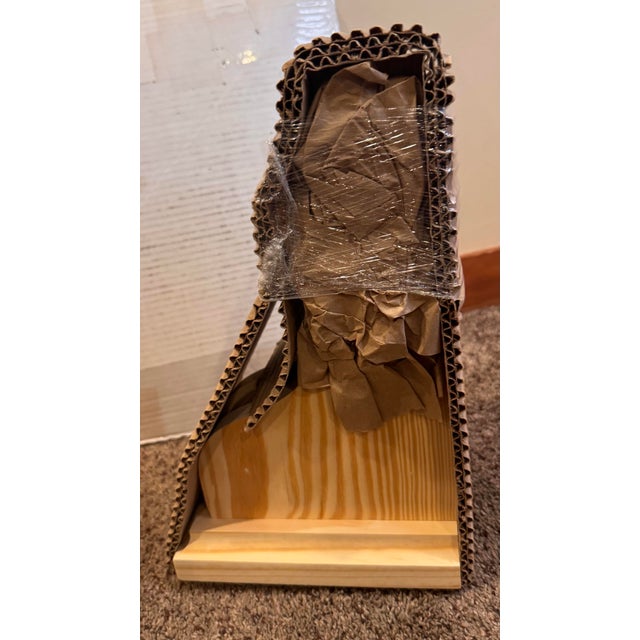 Pair of Decorative Unfinished Wood Corbel Brackets; Modern Colonial Style. Nib For Sale - Image 9 of 12