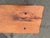 Vintage French Rustic Style X Base Solid Wood Console Table by Pier 1 For Sale In Washington DC - Image 6 of 9