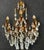 Antique French Gilt Bronze and Crystal Chandelier, circa 1900 Elegant and slender antique French chandelier dating from...