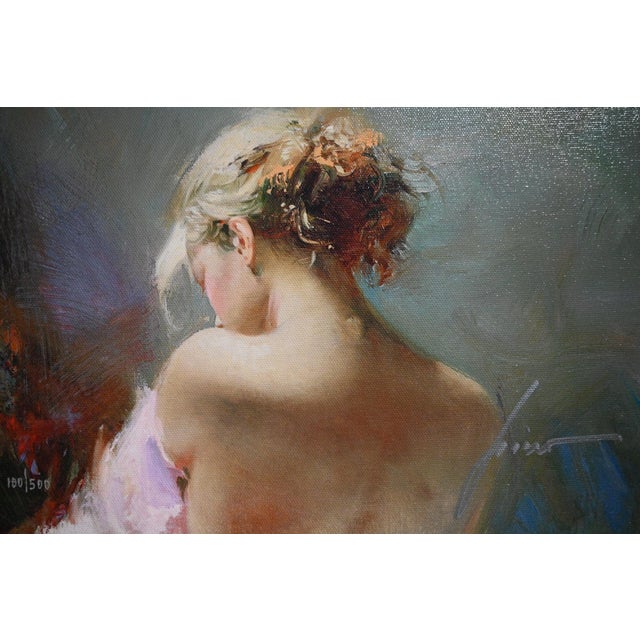 Figurative Pino (1939-2010) Desire Limited Edition Giclée on Canvas Signed & Numbered 100/500 For Sale - Image 3 of 6