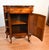 1920s Antique French Louis XV Walnut & Satinwood Inlay Cabinet Entry Hall Stand For Sale - Image 13 of 18