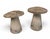 1990s Mid-20th Century English Style Cast Stone Mushroom Staddle Stones - Pair With Varied Heights For Sale - Image 5 of 11