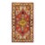 Vintage Turkish Oushak Hand Woven Area Rug 2ft 8in X 4ft 8in For Sale