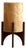 Comet No. 0202 Hand-Carved Alabaster Table Lamp by Material Lights For Sale