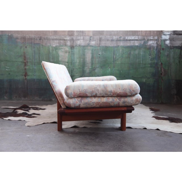 Wood Danish Modern Teak Gondola Scandinavian Sofa, 1970s/80s For Sale - Image 7 of 9