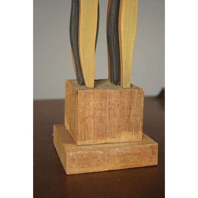 Surrealist Sculpture of Standing Figure, 1970s For Sale - Image 8 of 12