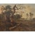Realism 17th Century European Pastoral Landscape Oil on Canvas in Original Frame For Sale - Image 3 of 17