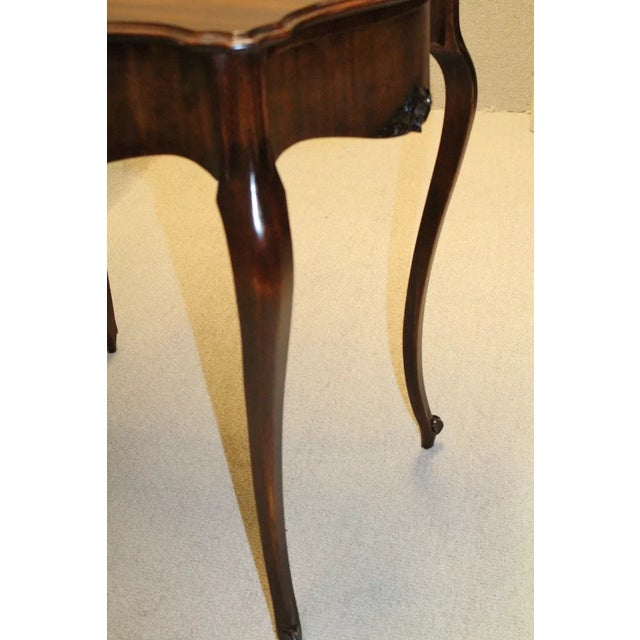 Antique Turn of 19th C. Robert Mitchell French Mahogany Side/End Table For Sale In Philadelphia - Image 6 of 12