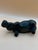 Green Late 20th Century Solid Cast Iron Hippopotamus Sculpture With Green Patinated For Sale - Image 8 of 11