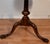 Traditional 1930s Weiman English Regency Mahogany & Leather Top Center Table For Sale - Image 3 of 17