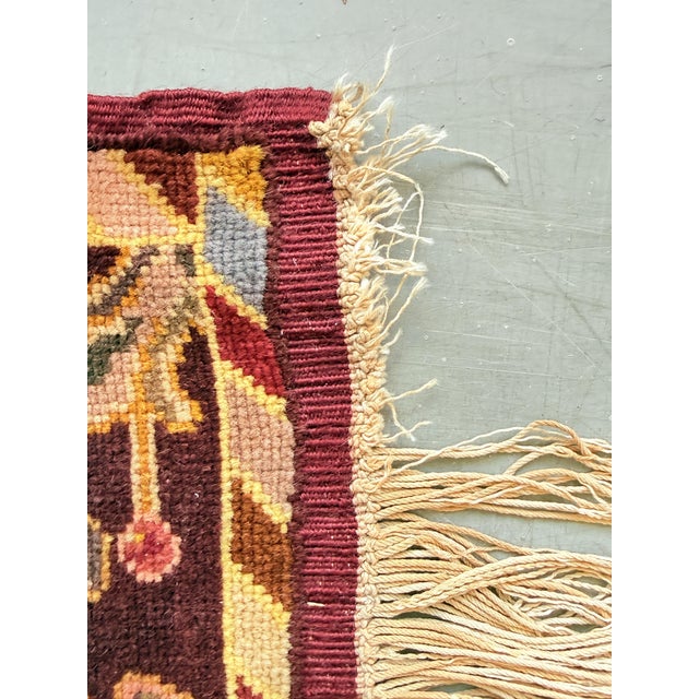 Vintage Bohemian Transylvanian Handwoven Wall Rug, Romania, 1960s For Sale - Image 17 of 18