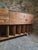 Antique French Industrial Pine Storage Bench, 1890s For Sale - Image 10 of 18