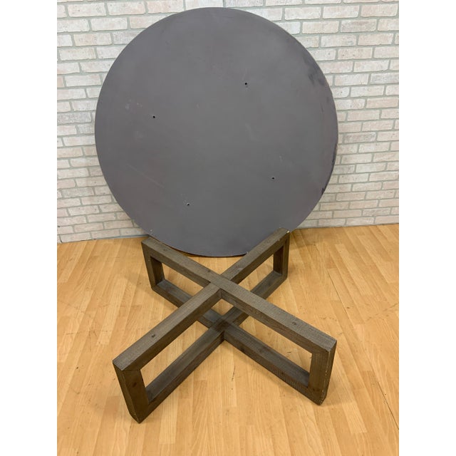 Restoration Hardware Heston Round Coffee Table Chairish