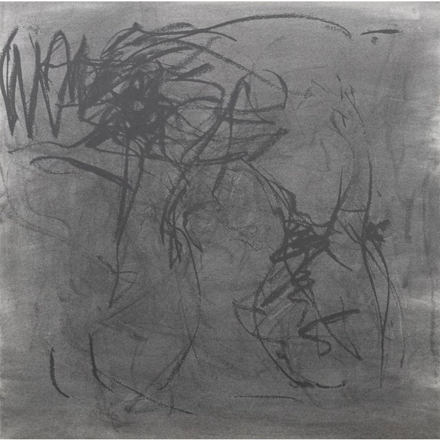 Contemporary Robert O'Meara Abstract Compositions Charcoal, 2 For Sale - Image 3 of 10