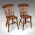 Victorian Set of 4 Antique Station Chairs, English, Country House Kitchen, Seat, Victorian For Sale - Image 3 of 10