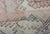 Pink, Light Green, and Ivory Vintage Rug With Flower Medallion Pattern For Sale - Image 10 of 11