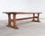 Arts & Crafts Monumental French Arts Crafts Oak Farmhouse Dining Table 9.5 Ft For Sale - Image 3 of 16