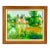 Jacques Eitel, Large French Oil Painting Chateau Jacques Eitel For Sale