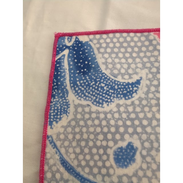 Textile Vintage, Authentic China Seas Dinner Napkins - 11pcs For Sale - Image 7 of 11