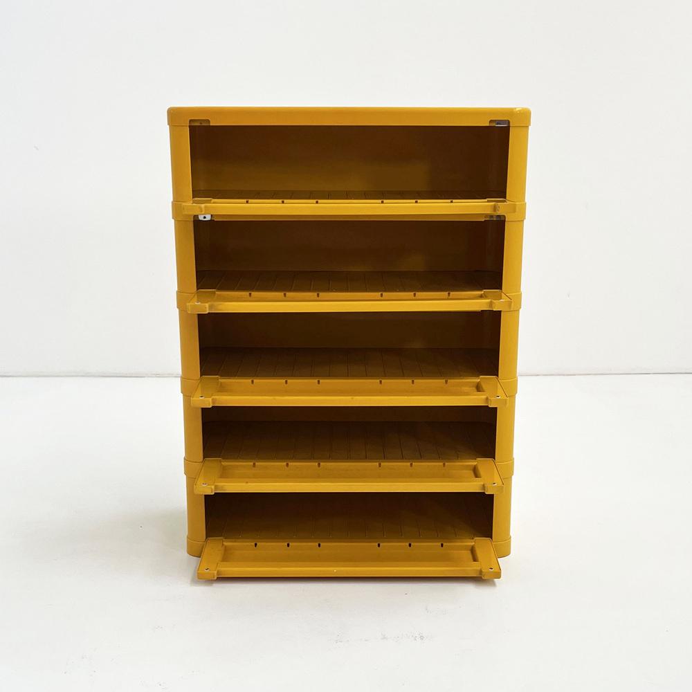 Red Model 4964 Chest of Drawers by Olaf von Bohr for Kartell