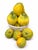 Yellow 1990s Spanish Glazed Ceramic Yellow & Green Fruit Basket Centerpiece For Sale - Image 8 of 8