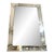 Elegant Italian-Style Rectangular Wall Mirror With Hand-Carved Venetian Frame For Sale