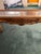 Queen Anne 1970s Pennsylvania House Queen Anne Oak Glass Coffee Table Carved Vintage For Sale - Image 3 of 8