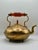 Metal Antique JCB James Clews Brass Toddy Kettle With Amber Handle For Sale - Image 7 of 8