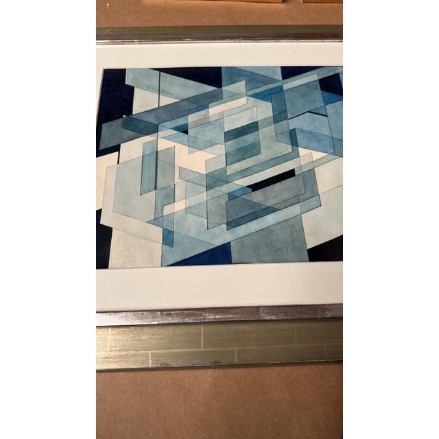 Carl Hampus Sergeant, Abstract, 1985, Mix Media on Paper, Framed For Sale - Image 14 of 18