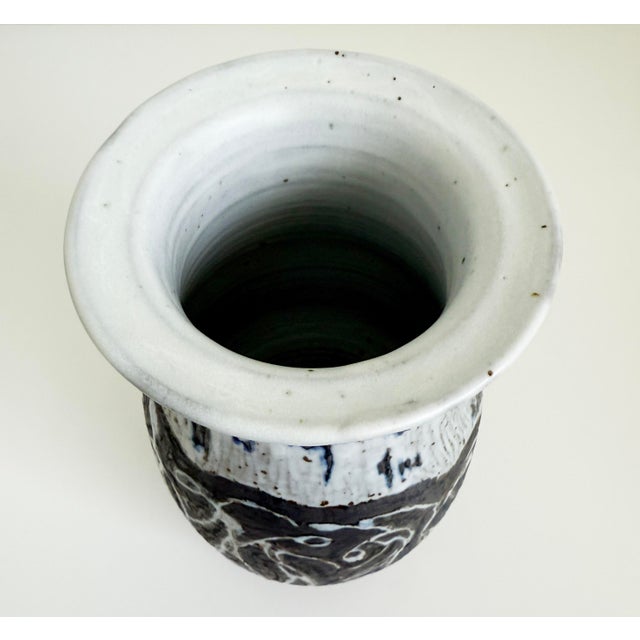 Figurative Studio Pottery Vase, Signed, 1970 For Sale - Image 9 of 10