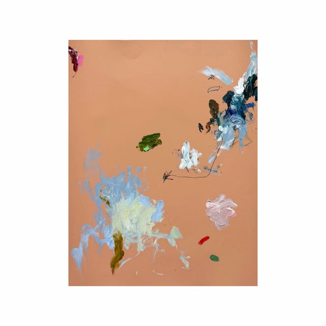Contemporary Ak Hardeman - Original Painting on Paper - Courageous No. 1 For Sale - Image 3 of 3