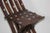 Middle Eastern 19th Century Egyptian Folding Moorish Chair For Sale - Image 4 of 11