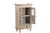 Farmhouse Vintage Indian Bleached Teakwood Small Bookcase/Cabinet For Sale - Image 3 of 4