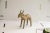 African Vintage African Antelope Sculpture For Sale - Image 3 of 8