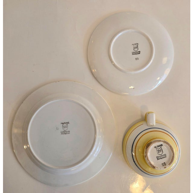 Coffee Set by Eva Stricker-Zeisel for Schramberg, 1920s, Set of 3 For Sale - Image 4 of 8