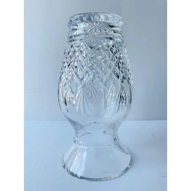 Waterford Killarney Clear Crystal Table Vase by Waterford For Sale - Image 4 of 10
