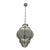 Wrought Iron Murano Glass Light Pendant, 1960s For Sale - Image 9 of 9