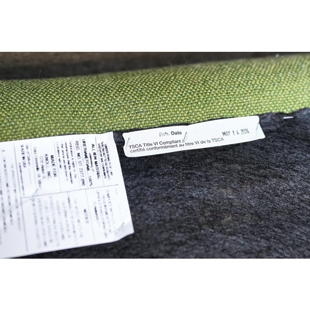 Nos Knoll Rockwell Unscripted High-Back Settee by David Rockwell – Leaf Upholstery For Sale - Image 14 of 15