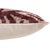 Hand-Knotted Silk Velvet Ikat Lumbar Pillow - 16x24 Plum & Champagne For Sale In San Francisco - Image 6 of 8