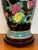 Chinese Early 20th Century Japanese Vase With Black Background in the Style of Chinese Famille Verte For Sale - Image 3 of 11