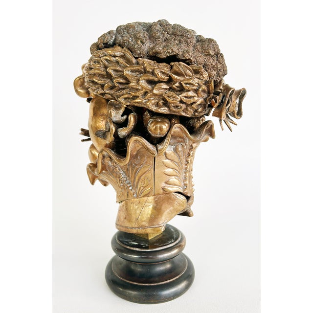 Metal 1970s Miguel Ortiz Berrocal Sculpture "Homage to Arcimboldo" Signed, #601 Edition 100 For Sale - Image 7 of 14
