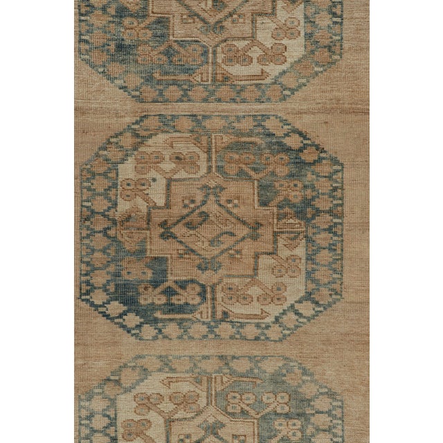 Folk Art Oversized Vintage Ersari Rug With Geometric Medallions, From Rug & Kilim For Sale - Image 3 of 7