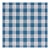 Sample - Schumacher Independence Plaid Fabric in Blue For Sale