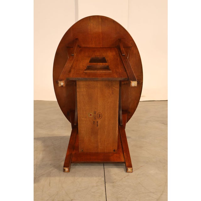 Stickley Mission Collection Oak Limbert Library Table For Sale - Image 17 of 18