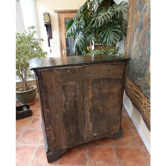 Antique 17th Century English Country Oak Chest of Drawers, 1630 For Sale - Image 3 of 18