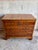 Brown Vintage Chippendale-Style Chest of Drawers With End-Grain Veneer, 1970s For Sale - Image 8 of 9