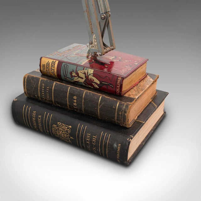 English Vintage 1960s Anglepoise English Architect's Light Bibliophile Desk Lamp For Sale - Image 3 of 13