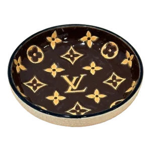 Vintage Louis Vuitton Ceramic Longwy Vide Poche